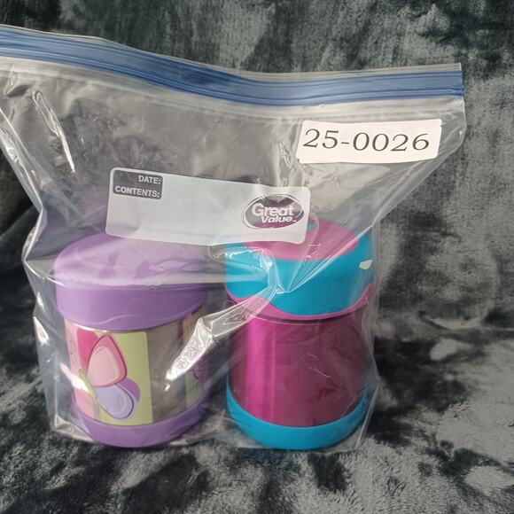 Set of Thermas' Purple and Butterfly - Picture 9 of 9